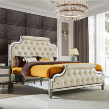 Load image into Gallery viewer, Ostrich Embossed Leather 5pc Bedroom Set (2 styles)