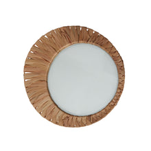Load image into Gallery viewer, Crescent Mirror - Rattan Wicker
