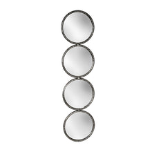 Load image into Gallery viewer, Sagebrook Home - 48&quot; Black 4-Mirrored Circles
