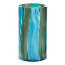 Load image into Gallery viewer, Ocean Wave Glass Vase
