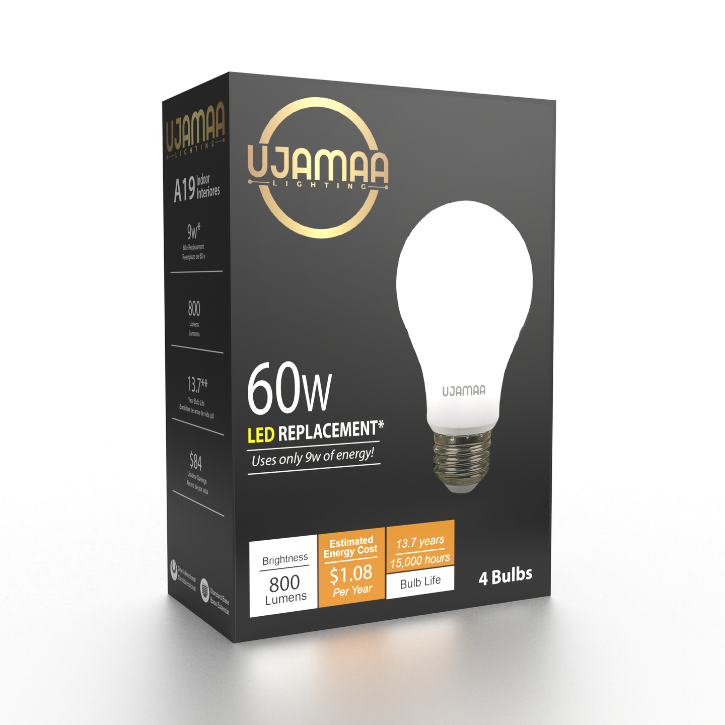 60W LED Replacement Light Bulbs